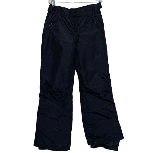 RAWIK black winter ski/snow pants in unisex kids size large or women’s small - Picture 1 of 9
